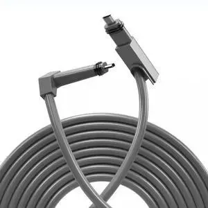 AConnect Starlink Cable Replacement for Starlink Rectangular Satellite V2, 33FT Grey, 1200 Mbps Waterproof