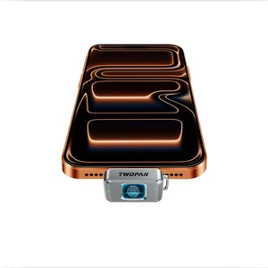 TWOPAN Nano SSD 256GB, External SSD Storage USB C Flash Drive with Fingerprint Lock, Up to 450MB/s, Design for iPhone 17/16/15, MacBook, iPad, Steam Deck, PS5, Selfie Stick, Android, Travel & Backup TWOPAN Nano SSD 256GB, External SSD Storage USB C Flash Drive with Fingerprint Lock, Up to 450MB/s, Design for iPhone 17/16/15, MacBook, iPad, Steam Deck, PS5, Selfie Stick, Android, Travel & Backup