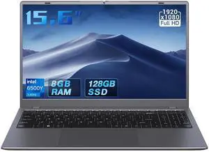 MAXVELTH 2026 Laptop Computer, 15.6" FHD IPS Display, Pentium Gold 6500Y Processor (Beats Pentium, Up to 3.4GHz), 8GB RAM 128GB SSD, WiFi, BT5, HDMI, Type-C, USB3.2, TF Card Slot, Notebook Laptops MAXVELTH 2026 Laptop Computer, 15.6" FHD IPS Display, Pentium Gold 6500Y Processor (Beats Pentium, Up to 3.4GHz), 8GB RAM 128GB SSD, WiFi, BT5, HDMI, Type-C, USB3.2, TF Card Slot, Notebook Laptops