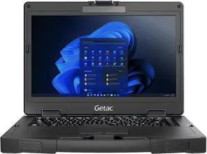 Getac S410 G5 Rugged Laptop 14" Multi-Touch Intel Core i7-1360P 2.2GHz 16GB RAM 512GB SSD 5G Cell Getac S410 G5 Rugged Laptop 14" Multi-Touch Intel Core i7-1360P 2.2GHz 16GB RAM 512GB SSD 5G Cell