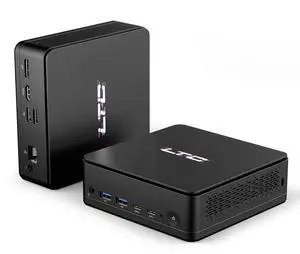 LTC Mini PC with AI NPU, AMD Ryzen 7 8845HS, Radeon 780M Graphic, 16GB DDR5 RAM, 1TB PCIe 4.0 SSD, USB 4.0, WiFi 6, BT 5.2, 2.5Gbps Ethernet, Triple 4K/8K Display LTC Mini PC with AI NPU, AMD Ryzen 7 8845HS, Radeon 780M Graphic, 16GB DDR5 RAM, 1TB PCIe 4.0 SSD, USB 4.0, WiFi 6, BT 5.2, 2.5Gbps Ethernet, Triple 4K/8K Display