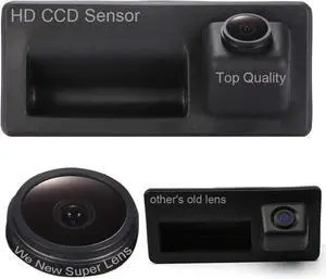 HD 720P Vehicle Backup Camera Car Rear View Trunk Handle Camera Replacement for Audi A3 A4 A4L S4 A5 S5 Q3 Q5 A6 A7 A6L A8L S6S7 RS5 Golf Gross/Golf VI Variant Sharan/Passat Variant/Skoda HD 720P Vehicle Backup Camera Car Rear View Trunk Handle Camera Replacement for Audi A3 A4 A4L S4 A5 S5 Q3 Q5 A6 A7 A6L A8L S6S7 RS5 Golf Gross/Golf VI Variant Sharan/Passat Variant/Skoda