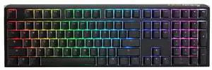 Ducky One 3 Black 100% Mechanical Keyboard: Quack Mechanics Dampening, Hot-Swappable Cherry Blue Switches, High-Density PBT Doubleshot Keycaps, RGB, US, Black Ducky One 3 Black 100% Mechanical Keyboard: Quack Mechanics Dampening, Hot-Swappable Cherry Blue Switches, High-Density PBT Doubleshot Keycaps, RGB, US, Black