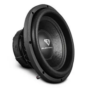 BLACK DIAMOND DIA-10S 10" Car Subwoofer 220W RMS, 4-Ohm Single Voice Coil, Deep Bass, High-Performance Steel Basket & Foam Surround - Single BLACK DIAMOND DIA-10S 10" Car Subwoofer 220W RMS, 4-Ohm Single Voice Coil, Deep Bass, High-Performance Steel Basket & Foam Surround - Single