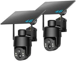 Tefrio 4G LTE Cellular Security Camera, No WiFi Needed, 4MP Live Video, 360 Full View, Built-in SIM Card, Color Night Vision, Instant Alerts, 2 Storage Ways, Solar Outdoor Camera for Off-Grid Areas Tefrio 4G LTE Cellular Security Camera, No WiFi Needed, 4MP Live Video, 360 Full View, Built-in SIM Card, Color Night Vision, Instant Alerts, 2 Storage Ways, Solar Outdoor Camera for Off-Grid Areas