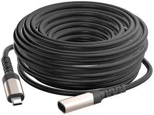 32.8ft USB C Extension Cable, Pro-Grade Outdoor Type C Power Cord (-50 to 120), Straight/90 Degree Extender for Solar Panel, Stick Up Cam, Mag-Safe Charger & Security System 32.8ft USB C Extension Cable, Pro-Grade Outdoor Type C Power Cord (-50 to 120), Straight/90 Degree Extender for Solar Panel, Stick Up Cam, Mag-Safe Charger & Security System