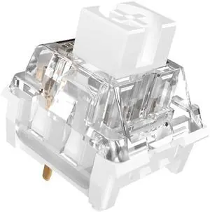 Zhouwang 90pcs Clickers for 3D Prints White Shark Keyboard Clicky Switch Zhouwang 90pcs Clickers for 3D Prints White Shark Keyboard Clicky Switch
