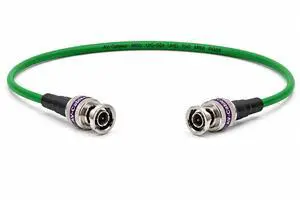 AV-Cables 12G-SDI BNC to BNC Cable, Premium Mini RG59 75 Ohm UHD Broadcast Video Coax, Supports SD/HD/3G/6G/12G-SDI (6ft, Green) AV-Cables 12G-SDI BNC to BNC Cable, Premium Mini RG59 75 Ohm UHD Broadcast Video Coax, Supports SD/HD/3G/6G/12G-SDI (6ft, Green)