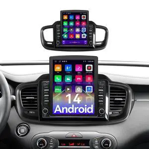 Android 14 Car Stereo Radio Head Unit Compatible with Kia Sorento 2016 2017 2018 2019 2020 9.7" Touch Screen Audio Receiver with CarPlay & Android Auto GPS WiFi Buletooth Back Camera FM GPS 2+64G Android 14 Car Stereo Radio Head Unit Compatible with Kia Sorento 2016 2017 2018 2019 2020 9.7" Touch Screen Audio Receiver with CarPlay & Android Auto GPS WiFi Buletooth Back Camera FM GPS 2+64G