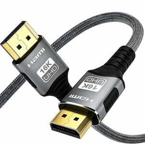 Jumaocun HDMI 2.2 Cable 96Gbps, 16K 8K@120Hz 4K@240Hz HDR10+ eARC Ultra High Speed HDMI Cord for PS5 PS5 Pro Xbox Series X/S Gaming Laptop TV Monitor Home Theater Dolby Atmos HDCP 2.3 VRR(10, feet) Jumaocun HDMI 2.2 Cable 96Gbps, 16K 8K@120Hz 4K@240Hz HDR10+ eARC Ultra High Speed HDMI Cord for PS5 PS5 Pro Xbox Series X/S Gaming Laptop TV Monitor Home Theater Dolby Atmos HDCP 2.3 VRR(10, feet)