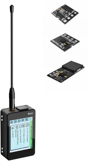 Meshtastic LoRa V4 Development Board with Touch Screen + Atmospheric Pressure + TH Sensor + Buzzer + GPS + 2800mAh Battery with 915 MHz Antenna ESP32-S3 SX1262 Support WiFi Bluetooth for IoT, LoRaWAN Meshtastic LoRa V4 Development Board with Touch Screen + Atmospheric Pressure + TH Sensor + Buzzer + GPS + 2800mAh Battery with 915 MHz Antenna ESP32-S3 SX1262 Support WiFi Bluetooth for IoT, LoRaWAN