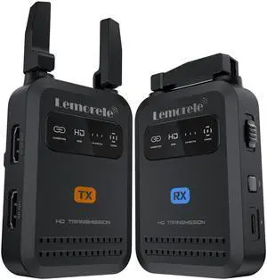 Lemorele Wireless HDMI Transmitter Receiver 1080P 50ms Low Latency 656ft Lemorele Wireless HDMI Transmitter Receiver 1080P 50ms Low Latency 656ft