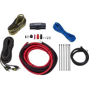 Kicker 47VK6 VK6 6AWG Complete Amplifier Wiring Kit w/2CH Interconnects Kicker 47VK6 VK6 6AWG Complete Amplifier Wiring Kit w/2CH Interconnects