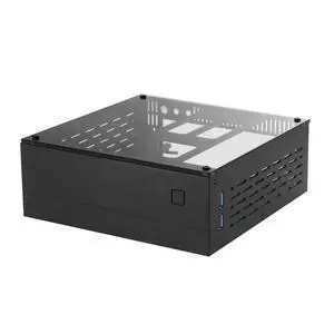 Goodisory A01 Aluminum Mini-ITX HTPC Desktop Computer Chassis (Black Tempered Glass) Goodisory A01 Aluminum Mini-ITX HTPC Desktop Computer Chassis (Black Tempered Glass)