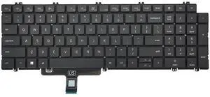 Laptop Replacement Keyboard with Backlit US Layout for Dell Latitude 5520 5530 5540 5521 5531 Precision 3560 3570 3580 3561 3571 3581 Laptop Replacement Keyboard with Backlit US Layout for Dell Latitude 5520 5530 5540 5521 5531 Precision 3560 3570 3580 3561 3571 3581