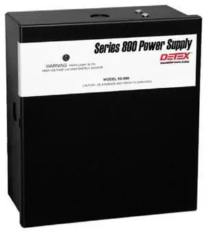 Detex 90-800 Series 800 Power Supply, Filtered Output, 120V, 24VDC, 1A Detex 90-800 Series 800 Power Supply, Filtered Output, 120V, 24VDC, 1A