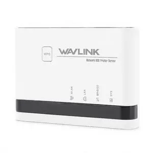 Wireless Print Server, 10/100Mbps Ethernet to USB 2.0 Network Print Server, Share up to 4 Printers, Ethernet USB Printer Server Adapter for 8 10 11, for OS X (with Power Cord) Wireless Print Server, 10/100Mbps Ethernet to USB 2.0 Network Print Server, Share up to 4 Printers, Ethernet USB Printer Server Adapter for 8 10 11, for OS X (with Power Cord)