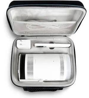 XINGFUDAO Projector Carrying case Compatible with Samsung the freestyle, Hard EVA Portable Storage Case Perfectly fits with The Freestyle Projector & The Freestyle 2nd Gen Projector (Black1) XINGFUDAO Projector Carrying case Compatible with Samsung the freestyle, Hard EVA Portable Storage Case Perfectly fits with The Freestyle Projector & The Freestyle 2nd Gen Projector (Black1)