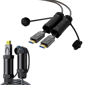 DTECH 8K HDMI Fiber Optic Cable 2.1 4K 120Hz 8K60Hz 48Gbps High Speed HDR eARC HDCP 2.2 Outdoor Armored Long HDMI Cord 32 ft Waterproof IP68 for Monitor Laptop Gaming TV Xbox PS4/PS5, Unidirectional DTECH 8K HDMI Fiber Optic Cable 2.1 4K 120Hz 8K60Hz 48Gbps High Speed HDR eARC HDCP 2.2 Outdoor Armored Long HDMI Cord 32 ft Waterproof IP68 for Monitor Laptop Gaming TV Xbox PS4/PS5, Unidirectional