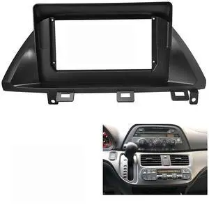 10.1'' Car Radio Stereo Fascia Frame Panel Trim Bezel for Honda Odyssey 2005 06 07 08 09 10 Mounting Kit USA Version 10.1'' Car Radio Stereo Fascia Frame Panel Trim Bezel for Honda Odyssey 2005 06 07 08 09 10 Mounting Kit USA Version
