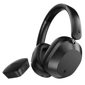 MEE audio Cinema 3D TV Headphones + Bluetooth Audio Transmitter Bundle for All TVs; Features Wireless Charging, Active Noise Canceling, Spatial Audio, LDAC, aptX Adaptive, Auracast (Model T1CMA MEE audio Cinema 3D TV Headphones + Bluetooth Audio Transmitter Bundle for All TVs; Features Wireless Charging, Active Noise Canceling, Spatial Audio, LDAC, aptX Adaptive, Auracast (Model T1CMA
