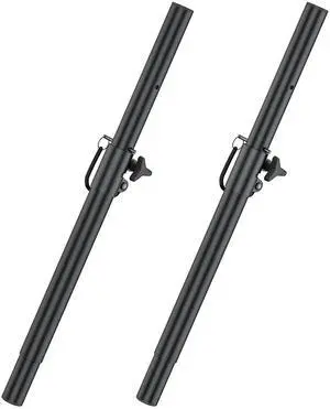 Rimous Heavy-Duty Speaker Pole for Subwoofer with Height Adjustable Subwoofer Pole Mounts Fits M20 Threaded Mount and 35mm Mount Speaker Extender with M20 to 35mm Adapter Load Capacity 121LBS, 2 Pack Rimous Heavy-Duty Speaker Pole for Subwoofer with Height Adjustable Subwoofer Pole Mounts Fits M20 Threaded Mount and 35mm Mount Speaker Extender with M20 to 35mm Adapter Load Capacity 121LBS, 2 Pack
