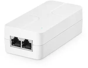 2.5 Gigabit PoE Injector 30W, Supports IEEE 802.3af/at, YuLinca White Compact Power Over Ethernet Adapter, Plug and Play, Fanless Wall Mount Design with LED Indicator 2.5 Gigabit PoE Injector 30W, Supports IEEE 802.3af/at, YuLinca White Compact Power Over Ethernet Adapter, Plug and Play, Fanless Wall Mount Design with LED Indicator