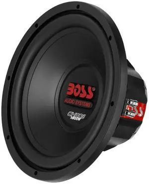 BOSS Audio Systems CH12DVC Chaos Series 12 Inch Car Subwoofer - 1800 Watts Max, Dual 4 Ohm Voice Coil, Sold Individually, Hook Up to Amp BOSS Audio Systems CH12DVC Chaos Series 12 Inch Car Subwoofer - 1800 Watts Max, Dual 4 Ohm Voice Coil, Sold Individually, Hook Up to Amp