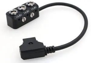 ZBLZGP D-tap to Fischer 3 pin RS Port Power Distribution Box for ARRI Alexa Mini ZBLZGP D-tap to Fischer 3 pin RS Port Power Distribution Box for ARRI Alexa Mini
