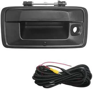 Tailgate Handle Backup Camera Rear View Camera for Silverado Sierra 1500 2014-2018 for Sierra 2500HD 3500HD Canyon 2015-2018 RCA Input Reverse Camera, IP69K Waterproof for Trucks Tailgate Handle Backup Camera Rear View Camera for Silverado Sierra 1500 2014-2018 for Sierra 2500HD 3500HD Canyon 2015-2018 RCA Input Reverse Camera, IP69K Waterproof for Trucks