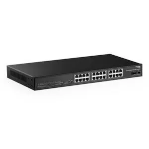 MokerLink 24 Port 2.5G Ethernet Switch with 2x10G SFP, 24 x 2.5G Base-T Ports Compatible with 10/100/1000Mbps, Metal Unmanaged Fanless Rackmount Network Switch MokerLink 24 Port 2.5G Ethernet Switch with 2x10G SFP, 24 x 2.5G Base-T Ports Compatible with 10/100/1000Mbps, Metal Unmanaged Fanless Rackmount Network Switch
