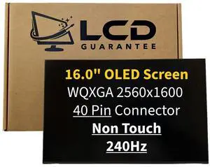 Laptop OLED Screen Replacement for Legion Pro 7 16IAX10H and Legion 7 16IAX10 16" WQXGA 2.5K 240Hz Non-Touch (83F50002US) Laptop OLED Screen Replacement for Legion Pro 7 16IAX10H and Legion 7 16IAX10 16" WQXGA 2.5K 240Hz Non-Touch (83F50002US)