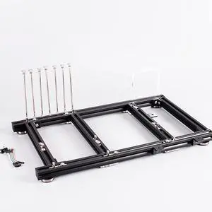 Mini ITX MATX ATX PC Test Bench DIY Open Air Frame Overclock Vertical Case Computer Mount Aluminum Chassis for HTPC Graphics Card/Games/Cooling Mini ITX MATX ATX PC Test Bench DIY Open Air Frame Overclock Vertical Case Computer Mount Aluminum Chassis for HTPC Graphics Card/Games/Cooling