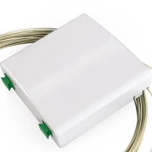 FTTH Termination Box SC/APC with SC/APC/SM G657A2 / Simplex 4.0mm - Fiber Optics 15M LSZH Pigtail FTTH Termination Box SC/APC with SC/APC/SM G657A2 / Simplex 4.0mm - Fiber Optics 15M LSZH Pigtail