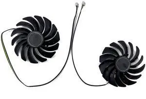 GPU Cooling Replacement Fan for MSI RTX 3070 3060 3060TI 3050 Ventus 2X / OC / V1 for RX 6600 6600XT 6650XT 6700XT 6750XT MECH 2X / OC Series 4 Pin 95mm PLD10010S12HH (fan3) GPU Cooling Replacement Fan for MSI RTX 3070 3060 3060TI 3050 Ventus 2X / OC / V1 for RX 6600 6600XT 6650XT 6700XT 6750XT MECH 2X / OC Series 4 Pin 95mm PLD10010S12HH (fan3)