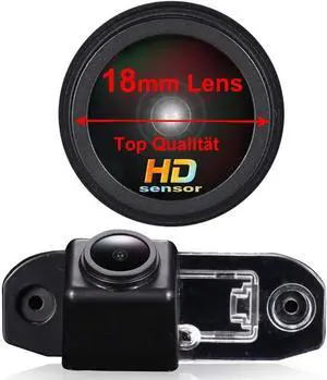 Super HD 1280x720 Pixels Night Vision IP68 Waterproof Reverse Rear View Camera Replacement for Volvo S40 S40L V40 V50 VS60L V60 XC60 C70 V70 XC70 S80 S80L XC90(Model 1=01048) Super HD 1280x720 Pixels Night Vision IP68 Waterproof Reverse Rear View Camera Replacement for Volvo S40 S40L V40 V50 VS60L V60 XC60 C70 V70 XC70 S80 S80L XC90(Model 1=01048)