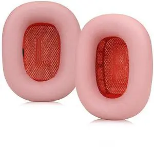 Sinowo Lambskin Ear Cushions for Apple AirPods Max Headphones Replacement Earpads Sweat Proof Ear Cups Cushion Easy to Install with Magnet,Sheepskin and Memory Foam(Pink) Sinowo Lambskin Ear Cushions for Apple AirPods Max Headphones Replacement Earpads Sweat Proof Ear Cups Cushion Easy to Install with Magnet,Sheepskin and Memory Foam(Pink)