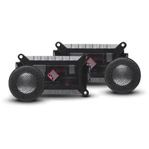Rockford Fosgate T2T-S Power 1" Aluminum Dome Tweeter Kit with Dedicated Crossovers Black (Pair) Rockford Fosgate T2T-S Power 1" Aluminum Dome Tweeter Kit with Dedicated Crossovers Black (Pair)