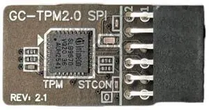 Yeiwenl TPM-SPI Module with 12-1Pin, TPM 2.0 Encryption Security Module for Gigabyte Motherboard Yeiwenl TPM-SPI Module with 12-1Pin, TPM 2.0 Encryption Security Module for Gigabyte Motherboard