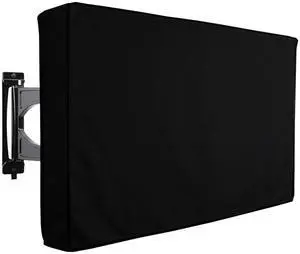COOSOO Outdoor TV Cover Heavy duty Waterproof TV Cover Box Black with Bottom Seal Heat Resistant Weatherproof Dustproof Anti UV Outside Television Protector (55-58in) COOSOO Outdoor TV Cover Heavy duty Waterproof TV Cover Box Black with Bottom Seal Heat Resistant Weatherproof Dustproof Anti UV Outside Television Protector (55-58in)