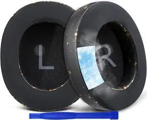 SOULWIT Cooling Gel Earpads Replacement for Turtle Beach Stealth Pro Wireless Gaming Headset, Ear Pads Cushions with Ice Silk Fabric, High-Density Foam - Black Gold SOULWIT Cooling Gel Earpads Replacement for Turtle Beach Stealth Pro Wireless Gaming Headset, Ear Pads Cushions with Ice Silk Fabric, High-Density Foam - Black Gold