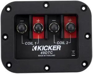 Kicker 49DTC Dual Terminal Cup Kicker 49DTC Dual Terminal Cup