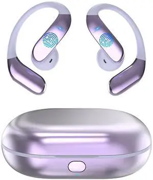 bluemaison Q102 Open Ear Design Clip On Ear Headphones Bluetooth 6.1 - Purple bluemaison Q102 Open Ear Design Clip On Ear Headphones Bluetooth 6.1 - Purple