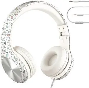 LilGadgets Connect+ Pro Wired Kids Headphones for School with Microphone, Volume Limiting Over-Ear Headset with Cord, SharePort Technology & SoftTouch Padding, Unicorn LilGadgets Connect+ Pro Wired Kids Headphones for School with Microphone, Volume Limiting Over-Ear Headset with Cord, SharePort Technology & SoftTouch Padding, Unicorn