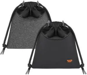 Desing Wish Headphone Storage Bag, 2 Pack Lightweight Headphone Carrying Pouches Headset Case Bag Travel Pouch for Headsets Overhead Headphones Neckband Earbuds (Large Black, Large Grey) Desing Wish Headphone Storage Bag, 2 Pack Lightweight Headphone Carrying Pouches Headset Case Bag Travel Pouch for Headsets Overhead Headphones Neckband Earbuds (Large Black, Large Grey)