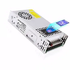 SWTPWR Variable Power Supply DC 0-24V 600W with LED Display 24V Power Supply Adjustable AC to DC Converter 110V to 24V Designed for LED Light Car Stereo Electronics Equipment (24V-25A-600W, 24V) SWTPWR Variable Power Supply DC 0-24V 600W with LED Display 24V Power Supply Adjustable AC to DC Converter 110V to 24V Designed for LED Light Car Stereo Electronics Equipment (24V-25A-600W, 24V)