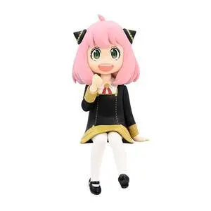 Furyu Unisex Children's SPY X Family Anya Statuette Noodle Stopper 10 cm Black, Black, Estandar Furyu Unisex Children's SPY X Family Anya Statuette Noodle Stopper 10 cm Black, Black, Estandar