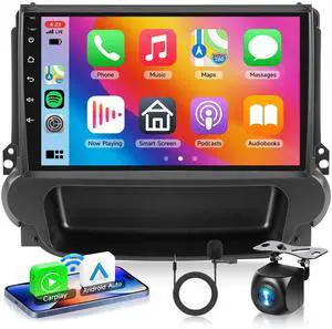 4 Core+64G Car Stereo for Chevrolet Malibu 2009-2014 with Wireless Carplay Android Auto, 9 Inch Android 13 Touch Screen Radio WiFi/GPS, Bluetooth, FM/RDS, SWC+Backup Camera 4 Core+64G Car Stereo for Chevrolet Malibu 2009-2014 with Wireless Carplay Android Auto, 9 Inch Android 13 Touch Screen Radio WiFi/GPS, Bluetooth, FM/RDS, SWC+Backup Camera