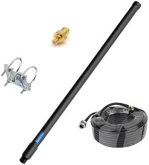 1090MHz 978MHz Dual Band ADS-B Antenna Outdoor High Gain 13dBi Flightaware Antenna with 32ft N-Female to SMA-Male Cable for Long Range Aviation SDR UAT Receiver 1090MHz 978MHz Dual Band ADS-B Antenna Outdoor High Gain 13dBi Flightaware Antenna with 32ft N-Female to SMA-Male Cable for Long Range Aviation SDR UAT Receiver
