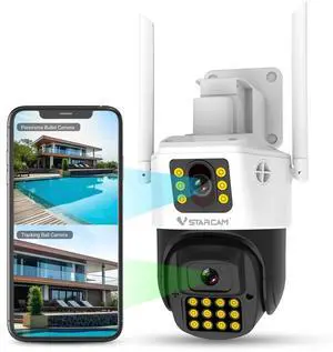 VSTARCAM 3MP Outdoor Dual-Camera Security, IP66 Protection & Cloud Recording VSTARCAM 3MP Outdoor Dual-Camera Security, IP66 Protection & Cloud Recording